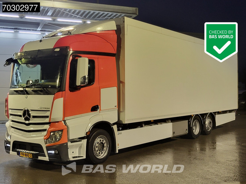 Mercedes-Benz Actros 2636 Actros 6X2 Steering Axle 2t Tailgate Full Air Euro 6 - Dobozos felépítményű teherautó: 1 kép. Mercedes-Benz Actros 2636 Actros 6X2 Steering Axle 2t Tailgate Full Air Euro 6 - Dobozos felépítményű teherautó: 1 kép.