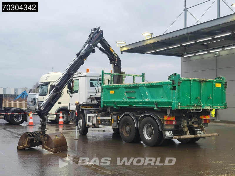 Mercedes-Benz Actros 2646 Actros 6X4 HIAB 122 BS-2 HIDUO Crane Kran 3-way tipper Big-Axle Euro 5 - Billenőplatós teherautó, Darus autó: 5 kép. Mercedes-Benz Actros 2646 Actros 6X4 HIAB 122 BS-2 HIDUO Crane Kran 3-way tipper Big-Axle Euro 5 - Billenőplatós teherautó, Darus autó: 5 kép.