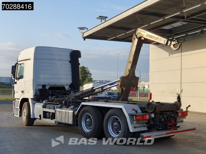 Mercedes-Benz Actros 2648 Actros 6X4 HIAB XR20SL56 Hooklift Big-Axle Automatic Euro 5 - Horgos rakodó teherautó: 5 kép. Mercedes-Benz Actros 2648 Actros 6X4 HIAB XR20SL56 Hooklift Big-Axle Automatic Euro 5 - Horgos rakodó teherautó: 5 kép.