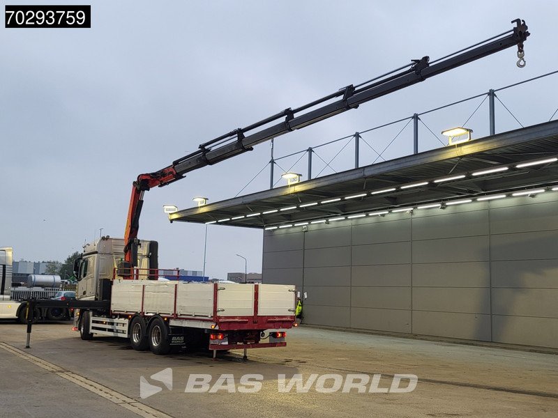 Mercedes-Benz Actros 2653 Actros 6X4 Palfinger PK34002 SH Kran Crane Retarder Xenon Euro 6 - Platós teherautó, Darus autó: 2 kép. Mercedes-Benz Actros 2653 Actros 6X4 Palfinger PK34002 SH Kran Crane Retarder Xenon Euro 6 - Platós teherautó, Darus autó: 2 kép.