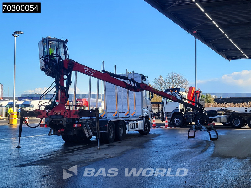 Mercedes-Benz Actros 2663 Actros 6X4 Timber truck FTG V10CX.81 wood crane Big-Axle Automatic Euro 6 - Rönkszállító teherautó, Darus autó: 5 kép. Mercedes-Benz Actros 2663 Actros 6X4 Timber truck FTG V10CX.81 wood crane Big-Axle Automatic Euro 6 - Rönkszállító teherautó, Darus autó: 5 kép.