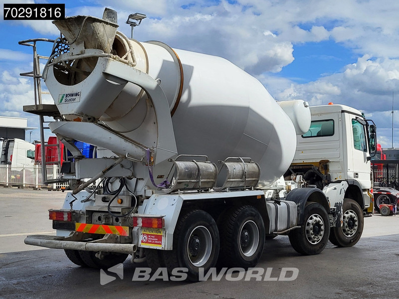 Mercedes-Benz Actros 3236 8X4 9M3 Stetter Mixer Big-Axle 3-Pedals Steelsuspension Euro 3 - Betonmixer: 5 kép. Mercedes-Benz Actros 3236 8X4 9M3 Stetter Mixer Big-Axle 3-Pedals Steelsuspension Euro 3 - Betonmixer: 5 kép.