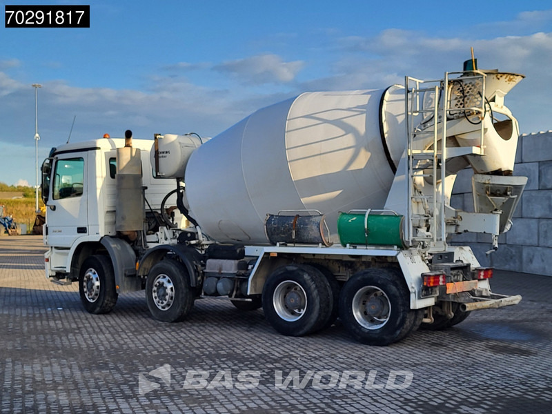 Mercedes-Benz Actros 3236 8X4 9m3 Stetter Mixer Retarder Steelsuspension Big-Axle Euro 3 - Betonmixer: 2 kép. Mercedes-Benz Actros 3236 8X4 9m3 Stetter Mixer Retarder Steelsuspension Big-Axle Euro 3 - Betonmixer: 2 kép.