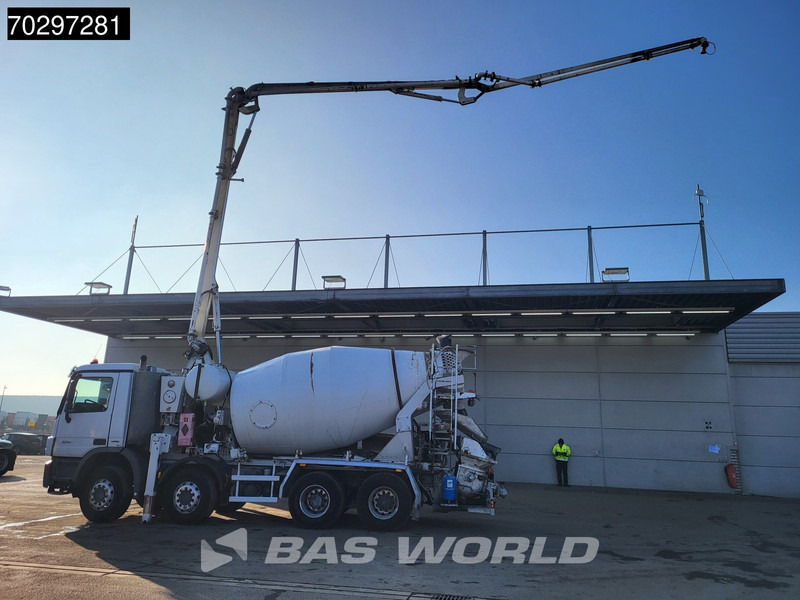Mercedes-Benz Actros 3241 8X4 7m3 MECBO MB24L/100-BZ Mixer Steelsuspension Automatic Euro 5 - Betonmixer: 5 kép. Mercedes-Benz Actros 3241 8X4 7m3 MECBO MB24L/100-BZ Mixer Steelsuspension Automatic Euro 5 - Betonmixer: 5 kép.