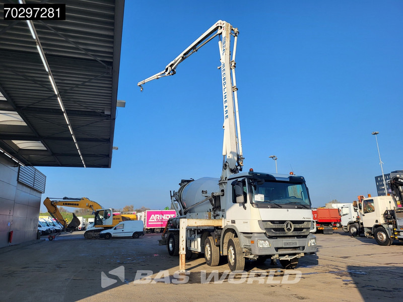 Mercedes-Benz Actros 3241 8X4 7m3 MECBO MB24L/100-BZ Mixer Steelsuspension Automatic Euro 5 - Betonmixer: 3 kép. Mercedes-Benz Actros 3241 8X4 7m3 MECBO MB24L/100-BZ Mixer Steelsuspension Automatic Euro 5 - Betonmixer: 3 kép.