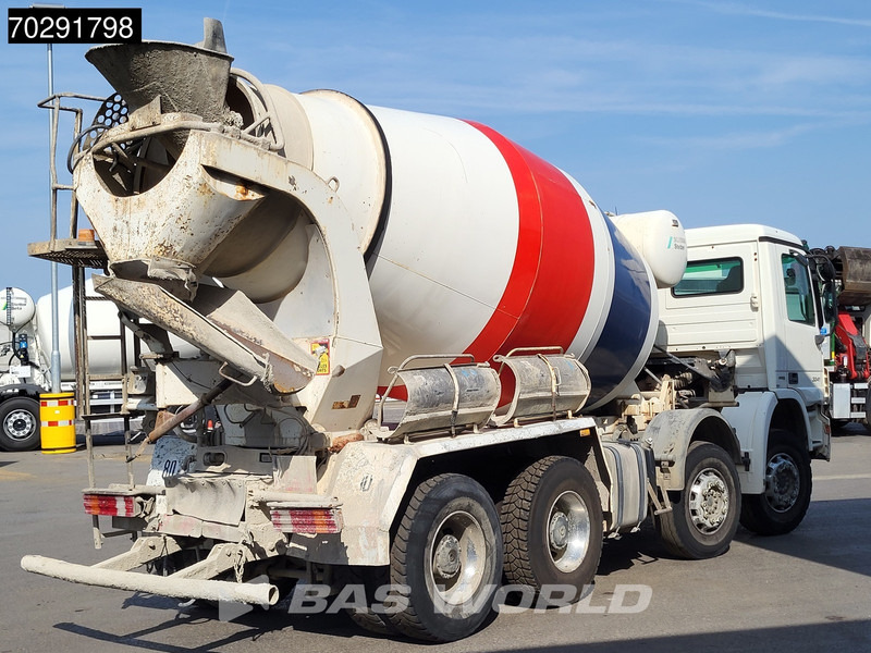 Mercedes-Benz Actros 3241 8X4 9m3 Stetter Mixer Big-Axle Steelsuspension Retarder Euro 5 - Betonmixer: 5 kép. Mercedes-Benz Actros 3241 8X4 9m3 Stetter Mixer Big-Axle Steelsuspension Retarder Euro 5 - Betonmixer: 5 kép.