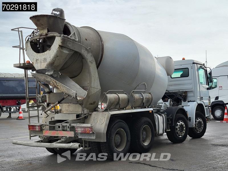 Mercedes-Benz Actros 3241 8X4 9m3 Stetter Steelsuspension 3-Pedals Retarder Euro 4 - Betonmixer: 5 kép. Mercedes-Benz Actros 3241 8X4 9m3 Stetter Steelsuspension 3-Pedals Retarder Euro 4 - Betonmixer: 5 kép.