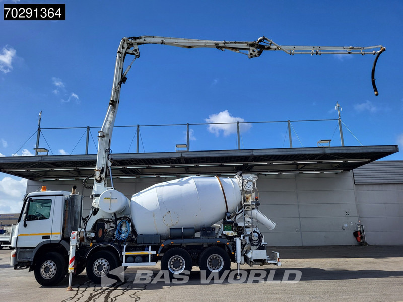 Mercedes-Benz Actros 3241 8X4 Cifa MK24.4Z Pompe+Mixer Retarder 3-Pedals Steelsuspension Big-Axle Euro 5 - Betonpumpa: 5 kép. Mercedes-Benz Actros 3241 8X4 Cifa MK24.4Z Pompe+Mixer Retarder 3-Pedals Steelsuspension Big-Axle Euro 5 - Betonpumpa: 5 kép.
