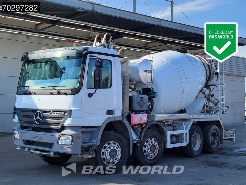 Mercedes-Benz Actros 3241 8X4 Mecbo PUMI incomplete Seelsuspension Big-Axle Euro 3 - Betonmixer: 1 kép. Mercedes-Benz Actros 3241 8X4 Mecbo PUMI incomplete Seelsuspension Big-Axle Euro 3 - Betonmixer: 1 kép.