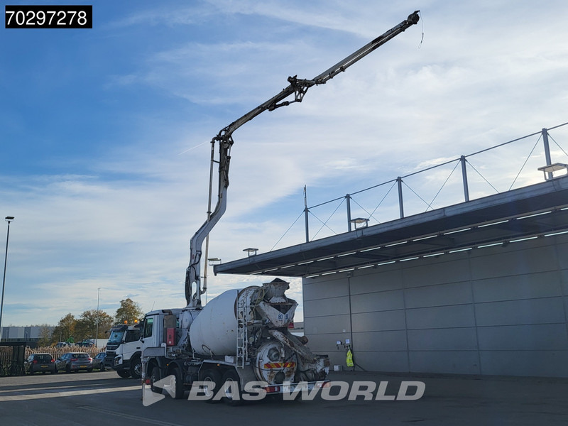 Mercedes-Benz Actros 3241 8X4 Putzmeister TMM 21-G2 PUMI 7m3 Mixer Big-Axle Steelsuspension 3-Pedals Euro 3 - Betonpumpa: 5 kép. Mercedes-Benz Actros 3241 8X4 Putzmeister TMM 21-G2 PUMI 7m3 Mixer Big-Axle Steelsuspension 3-Pedals Euro 3 - Betonpumpa: 5 kép.