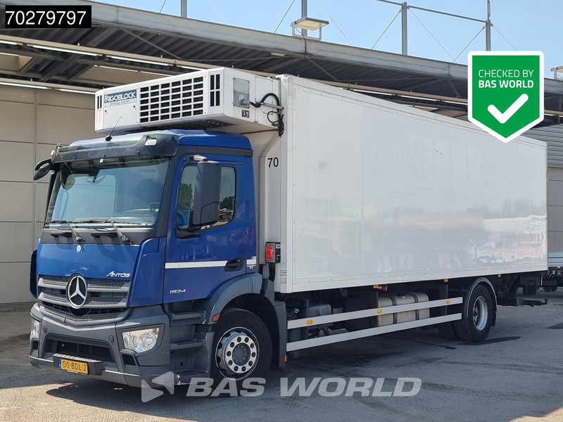 Mercedes-Benz Antos 1924 4X2 NL-Truck FrigoBlock FK 35I-E Ladebordwand Euro 6 - Hűtős teherautó: 1 kép. Mercedes-Benz Antos 1924 4X2 NL-Truck FrigoBlock FK 35I-E Ladebordwand Euro 6 - Hűtős teherautó: 1 kép.