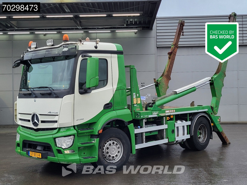 Mercedes-Benz Antos 2135 4X2 NL-Truck 14Ton HYVALIFT Automatic Euro 6 - Konténerszállító: 1 kép. Mercedes-Benz Antos 2135 4X2 NL-Truck 14Ton HYVALIFT Automatic Euro 6 - Konténerszállító: 1 kép.