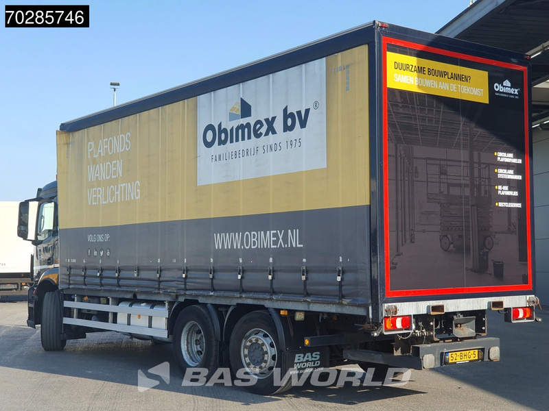 Mercedes-Benz Antos 2835 6X2 28ton NL-Truck Lift+lenkasche Automatic Navi Euro 6 - Ponyvás teherautó: 2 kép. Mercedes-Benz Antos 2835 6X2 28ton NL-Truck Lift+lenkasche Automatic Navi Euro 6 - Ponyvás teherautó: 2 kép.