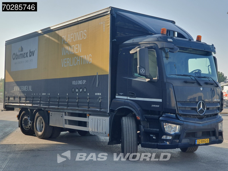 Mercedes-Benz Antos 2835 6X2 28ton NL-Truck Lift+lenkasche Automatic Navi Euro 6 - Ponyvás teherautó: 3 kép. Mercedes-Benz Antos 2835 6X2 28ton NL-Truck Lift+lenkasche Automatic Navi Euro 6 - Ponyvás teherautó: 3 kép.