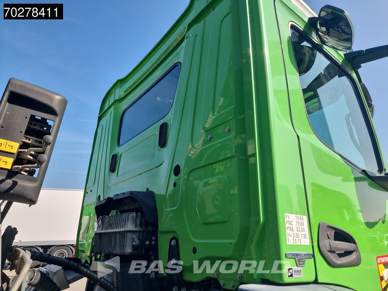 Platós teherautó, Darus autó Mercedes-Benz Arocs 1830 4X2 Hiab 122 ES-3 HIPRO Kran Crane Big-Axle Euro 6: 16 kép.