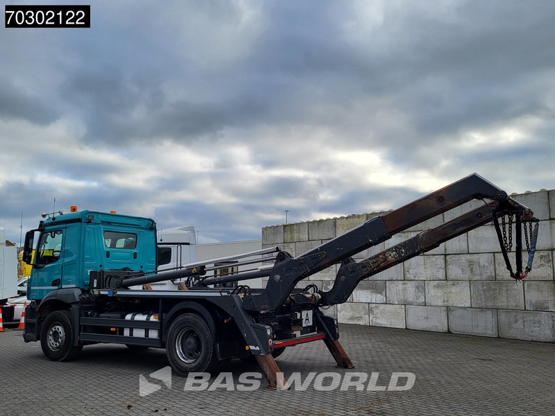 Mercedes-Benz Arocs 1846 4X2 13 tons Meiller skiploader Big-Axle Automatic Euro 6 - Konténerszállító: 2 kép. Mercedes-Benz Arocs 1846 4X2 13 tons Meiller skiploader Big-Axle Automatic Euro 6 - Konténerszállító: 2 kép.