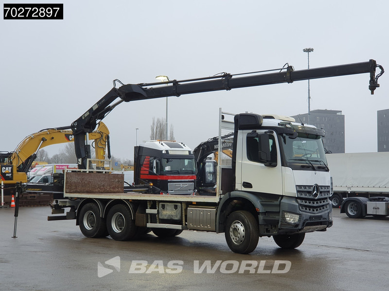 Mercedes-Benz Arocs 2636 6X4 Hiab 144 E-3 Hipro Kran Crane Remote Full Steel Euro 6 lízing Mercedes-Benz Arocs 2636 6X4 Hiab 144 E-3 Hipro Kran Crane Remote Full Steel Euro 6: 6 kép.