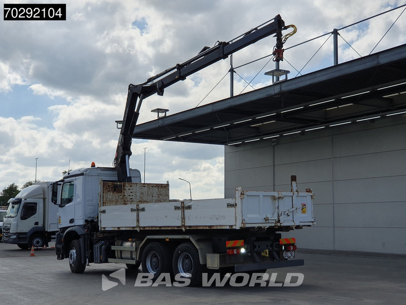 Mercedes-Benz Arocs 2636 Arocs 6X4 8m3 Forez Bennes Tipper HIAB 144 B-2 Hiduo Crane Steelsuspension Automatic Euro 6 - Billenőplatós teherautó, Darus autó: 2 kép. Mercedes-Benz Arocs 2636 Arocs 6X4 8m3 Forez Bennes Tipper HIAB 144 B-2 Hiduo Crane Steelsuspension Automatic Euro 6 - Billenőplatós teherautó, Darus autó: 2 kép.