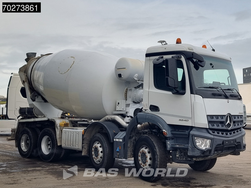 Mercedes-Benz Arocs 3240 8X4 9m3 Steelsuspension Automatic Alcoa's Euro 6 - Betonmixer: 3 kép. Mercedes-Benz Arocs 3240 8X4 9m3 Steelsuspension Automatic Alcoa's Euro 6 - Betonmixer: 3 kép.