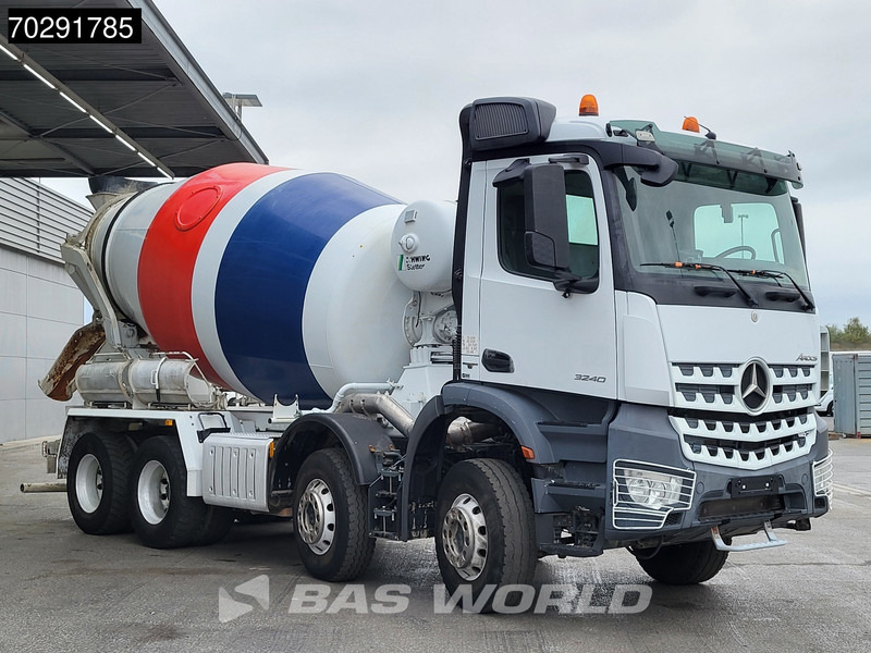 Mercedes-Benz Arocs 3240 8X4 9m3 Stetter Full Steel Retarder Euro 6 - Betonmixer: 3 kép. Mercedes-Benz Arocs 3240 8X4 9m3 Stetter Full Steel Retarder Euro 6 - Betonmixer: 3 kép.