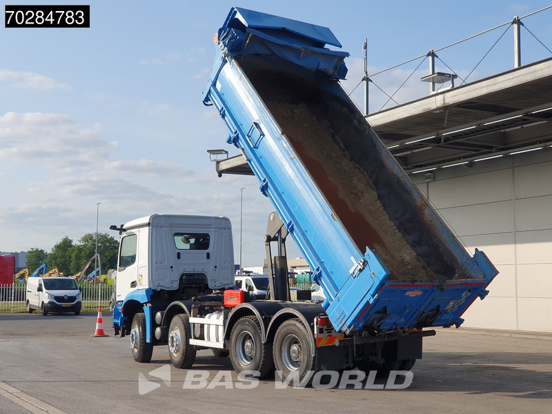 Mercedes-Benz Arocs 3243 8X4 14m3 2-side tipper Big-Axle Steelsuspension Navi Euro 6 - Billenőplatós teherautó: 2 kép. Mercedes-Benz Arocs 3243 8X4 14m3 2-side tipper Big-Axle Steelsuspension Navi Euro 6 - Billenőplatós teherautó: 2 kép.