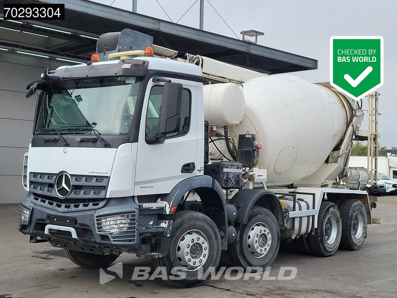 Mercedes-Benz Arocs 3243 8X4 7m3 Stetter Mixer Big-Axle Steelsuspension Euro 6 - Betonmixer: 1 kép. Mercedes-Benz Arocs 3243 8X4 7m3 Stetter Mixer Big-Axle Steelsuspension Euro 6 - Betonmixer: 1 kép.