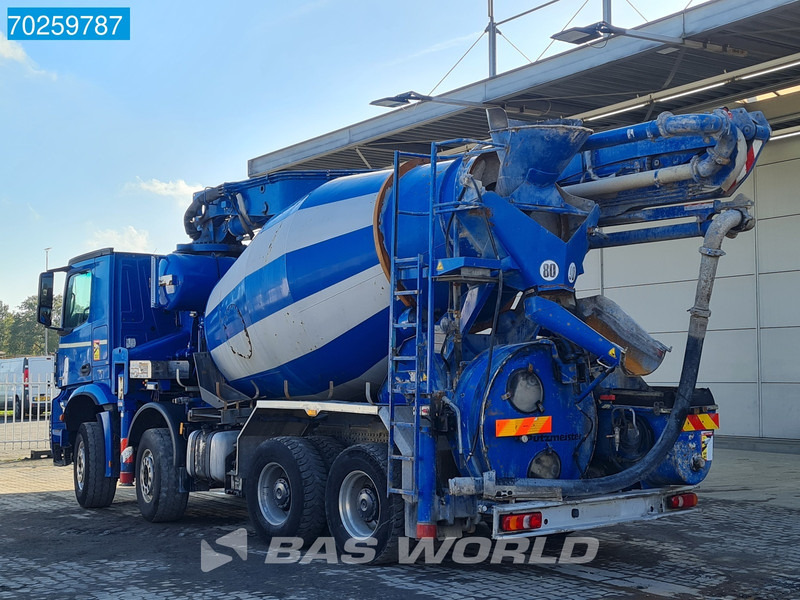 Betonpumpa Mercedes-Benz Arocs 3251 8X4 PUMI Putzmeister TMM 24 + Liebherr 7m3 Mixer Retarder Euro 6: 7 kép.