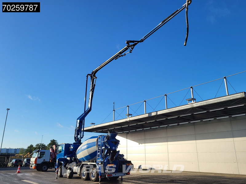 Mercedes-Benz Arocs 3251 8X4 PUMI Putzmeister TMM 24 + Liebherr 7m3 Mixer Retarder Euro 6 - Betonpumpa: 2 kép. Mercedes-Benz Arocs 3251 8X4 PUMI Putzmeister TMM 24 + Liebherr 7m3 Mixer Retarder Euro 6 - Betonpumpa: 2 kép.