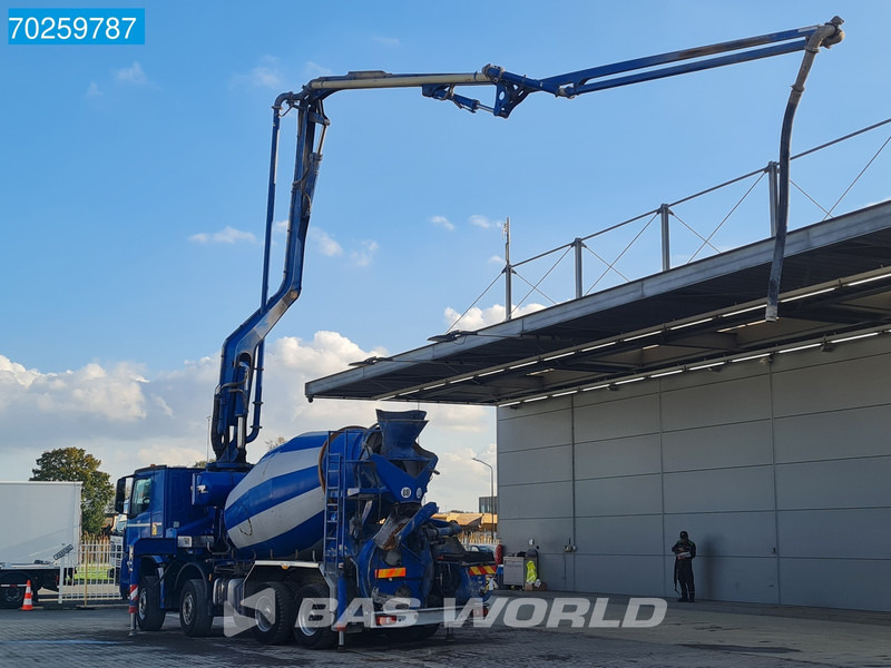 Mercedes-Benz Arocs 3251 8X4 PUMI Putzmeister TMM 24 + Liebherr 7m3 Mixer Retarder Euro 6 - Betonpumpa: 5 kép. Mercedes-Benz Arocs 3251 8X4 PUMI Putzmeister TMM 24 + Liebherr 7m3 Mixer Retarder Euro 6 - Betonpumpa: 5 kép.