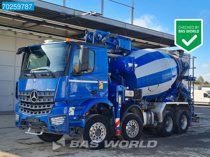 Mercedes-Benz Arocs 3251 8X4 PUMI Putzmeister TMM 24 + Liebherr 7m3 Mixer Retarder Euro 6 - Betonpumpa: 1 kép. Mercedes-Benz Arocs 3251 8X4 PUMI Putzmeister TMM 24 + Liebherr 7m3 Mixer Retarder Euro 6 - Betonpumpa: 1 kép.