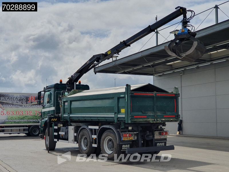 Mercedes-Benz Arocs 3342 Arocs 6X6 NL-Truck HMF 1643 Z-Crane Kran Steering Axle Big-Axle Euro 6 - Billenőplatós teherautó, Darus autó: 2 kép. Mercedes-Benz Arocs 3342 Arocs 6X6 NL-Truck HMF 1643 Z-Crane Kran Steering Axle Big-Axle Euro 6 - Billenőplatós teherautó, Darus autó: 2 kép.
