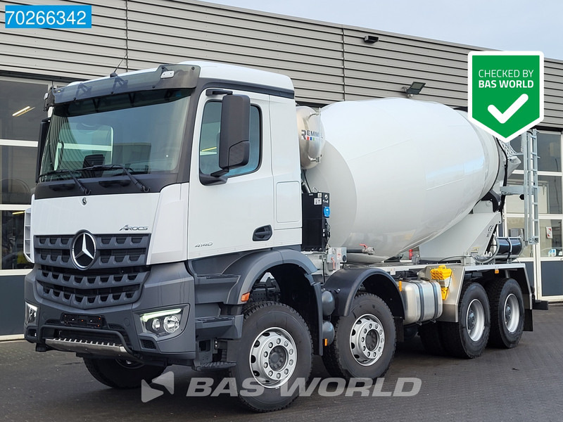 Mercedes-Benz Arocs 4140 8X4 NEW 10m3 Remmel mixer Big-Axle Steelsuspension Euro 3 - Betonmixer: 1 kép. Mercedes-Benz Arocs 4140 8X4 NEW 10m3 Remmel mixer Big-Axle Steelsuspension Euro 3 - Betonmixer: 1 kép.