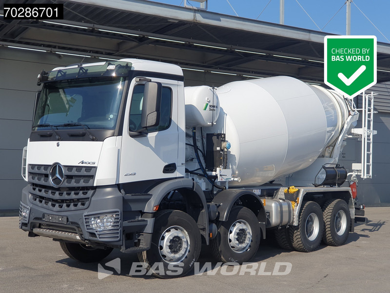 Mercedes-Benz Arocs 4142 8X4 NEW! 10m3 SchwingStetter Mixer Hydrauliek BigAxle Manual Euro 3 - Betonmixer: 1 kép. Mercedes-Benz Arocs 4142 8X4 NEW! 10m3 SchwingStetter Mixer Hydrauliek BigAxle Manual Euro 3 - Betonmixer: 1 kép.