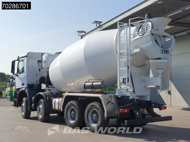 Mercedes-Benz Arocs 4142 8X4 NEW! 10m3 SchwingStetter Mixer Hydrauliek BigAxle Manual Euro 3 - Betonmixer: 2 kép. Mercedes-Benz Arocs 4142 8X4 NEW! 10m3 SchwingStetter Mixer Hydrauliek BigAxle Manual Euro 3 - Betonmixer: 2 kép.