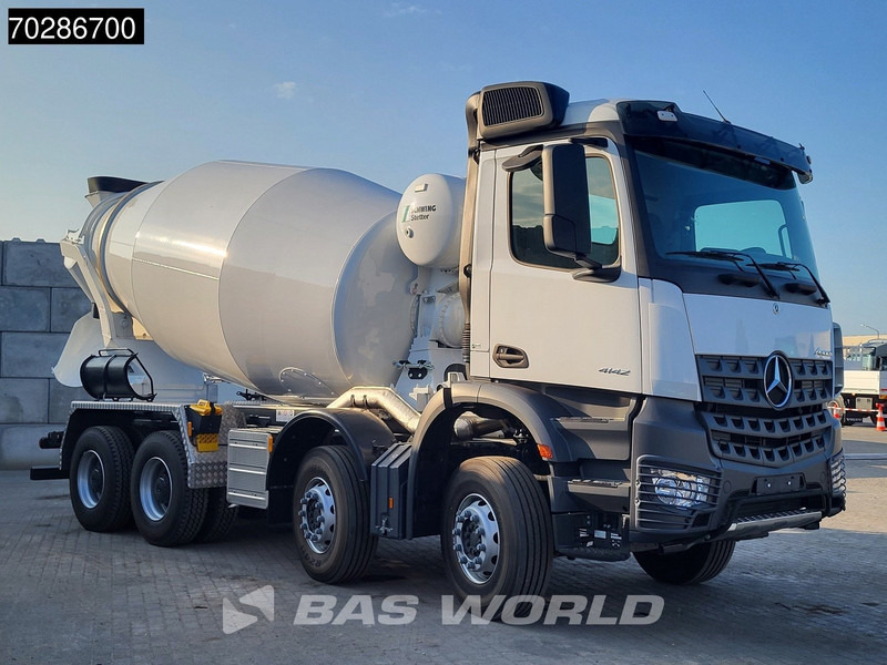 Mercedes-Benz Arocs 4142 8X4 NEW! 10m3 SchwingStetter Mixer Manual Steel suspension BigAxle Euro3 - Betonmixer: 3 kép. Mercedes-Benz Arocs 4142 8X4 NEW! 10m3 SchwingStetter Mixer Manual Steel suspension BigAxle Euro3 - Betonmixer: 3 kép.