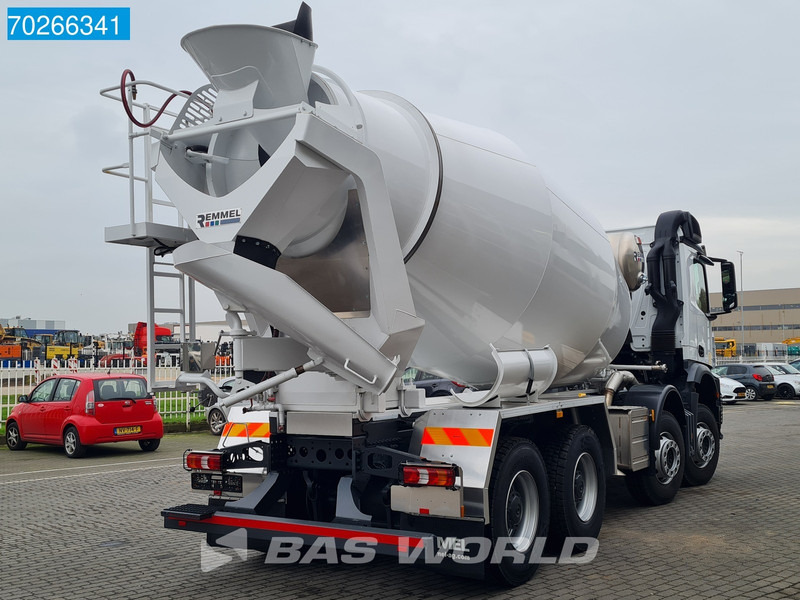 Új Betonmixer Mercedes-Benz Arocs 4142 8X4 NEW Remmel mixer 10m3 Big-Axle Steelsuspension Euro 3: 6 kép.