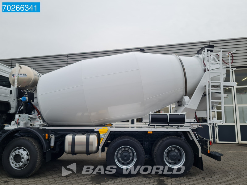 Új Betonmixer Mercedes-Benz Arocs 4142 8X4 NEW Remmel mixer 10m3 Big-Axle Steelsuspension Euro 3: 8 kép.
