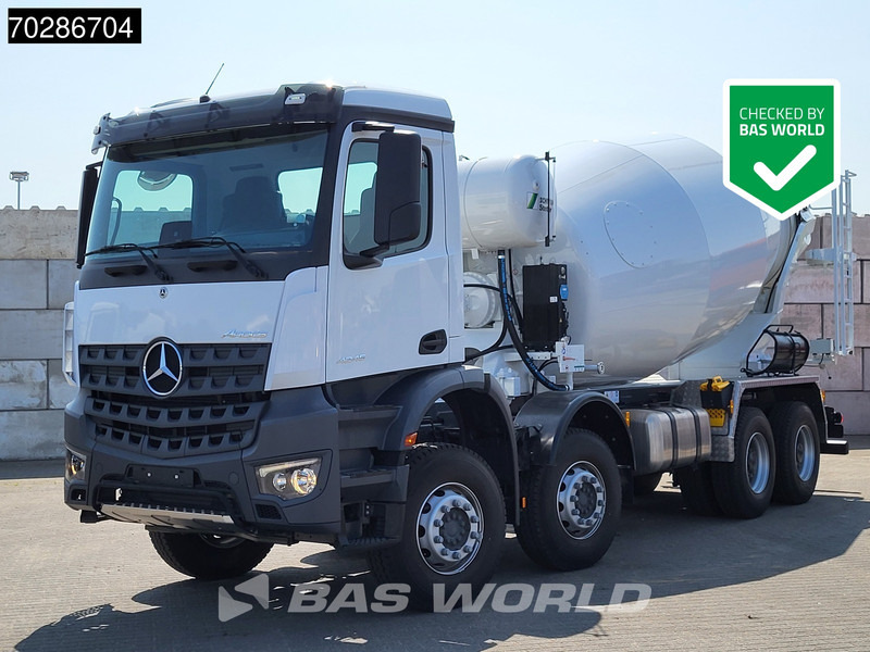 Mercedes-Benz Arocs 4245 8X4 NEW! 13m3 Schwing Stetter mixer Big-Axle Manual Euro 3 - Betonmixer: 1 kép. Mercedes-Benz Arocs 4245 8X4 NEW! 13m3 Schwing Stetter mixer Big-Axle Manual Euro 3 - Betonmixer: 1 kép.
