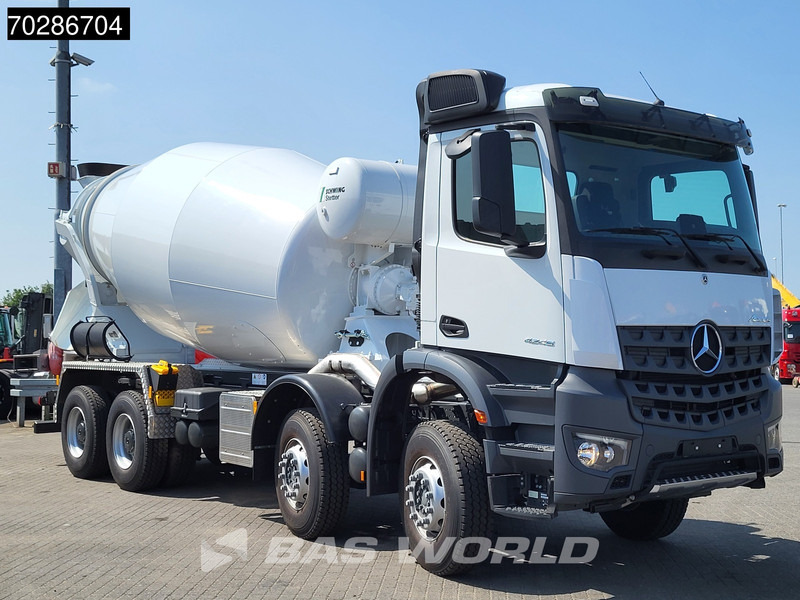 Mercedes-Benz Arocs 4245 8X4 NEW! 13m3 Schwing Stetter mixer Big-Axle Manual Euro 3 - Betonmixer: 3 kép. Mercedes-Benz Arocs 4245 8X4 NEW! 13m3 Schwing Stetter mixer Big-Axle Manual Euro 3 - Betonmixer: 3 kép.