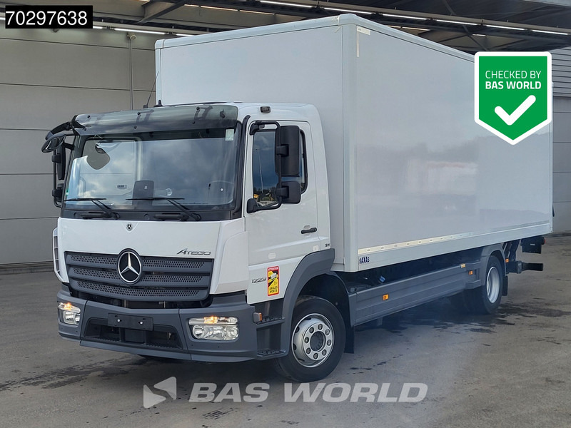 Mercedes-Benz Atego 1223 4X2 Ladebordwand Euro 6 - Dobozos felépítményű teherautó: 1 kép. Mercedes-Benz Atego 1223 4X2 Ladebordwand Euro 6 - Dobozos felépítményű teherautó: 1 kép.