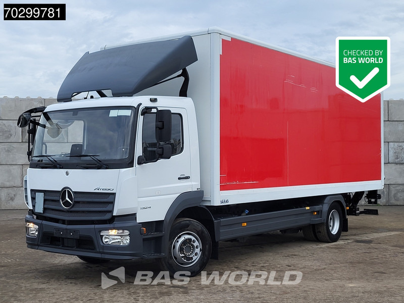 Mercedes-Benz Atego 1324 4X2 6 Cylinder 12t Automatic Tailgate Euro 6 - Dobozos felépítményű teherautó: 1 kép. Mercedes-Benz Atego 1324 4X2 6 Cylinder 12t Automatic Tailgate Euro 6 - Dobozos felépítményű teherautó: 1 kép.