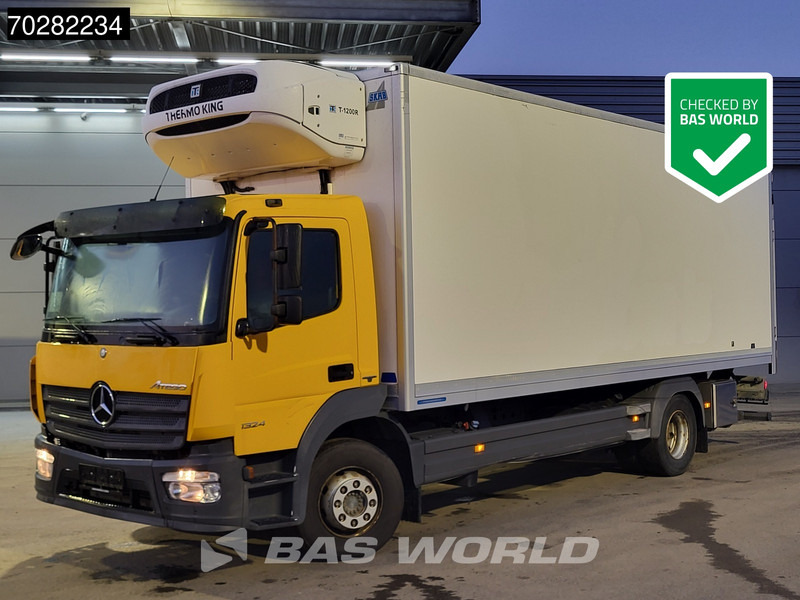 Mercedes-Benz Atego 1324 Atego 4X2 Thermo King T-1200R Automatic 1500kg Ladebordwand Euro 6 - Hűtős teherautó: 1 kép. Mercedes-Benz Atego 1324 Atego 4X2 Thermo King T-1200R Automatic 1500kg Ladebordwand Euro 6 - Hűtős teherautó: 1 kép.