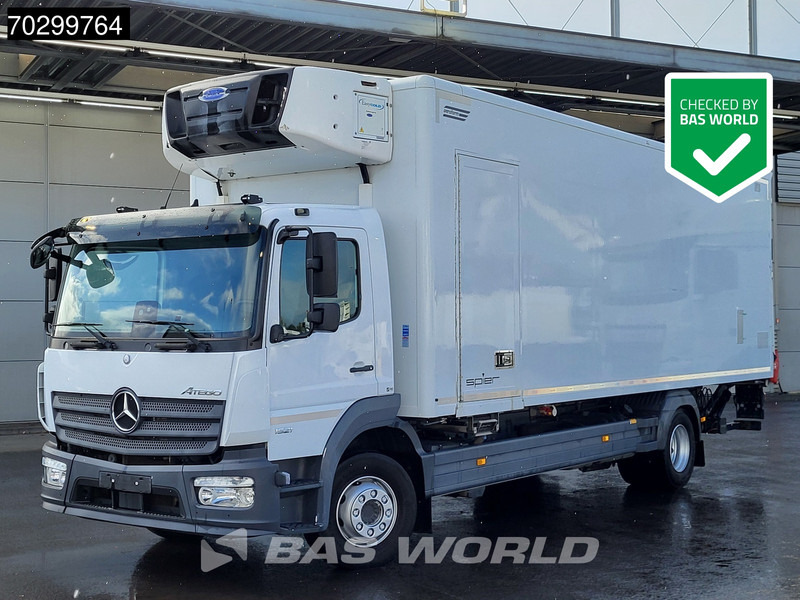 Mercedes-Benz Atego 1521 4X2 Carrier Supra 1150 Mt 1500kg Ladebordwand Automatic Euro 6 - Hűtős teherautó: 1 kép. Mercedes-Benz Atego 1521 4X2 Carrier Supra 1150 Mt 1500kg Ladebordwand Automatic Euro 6 - Hűtős teherautó: 1 kép.