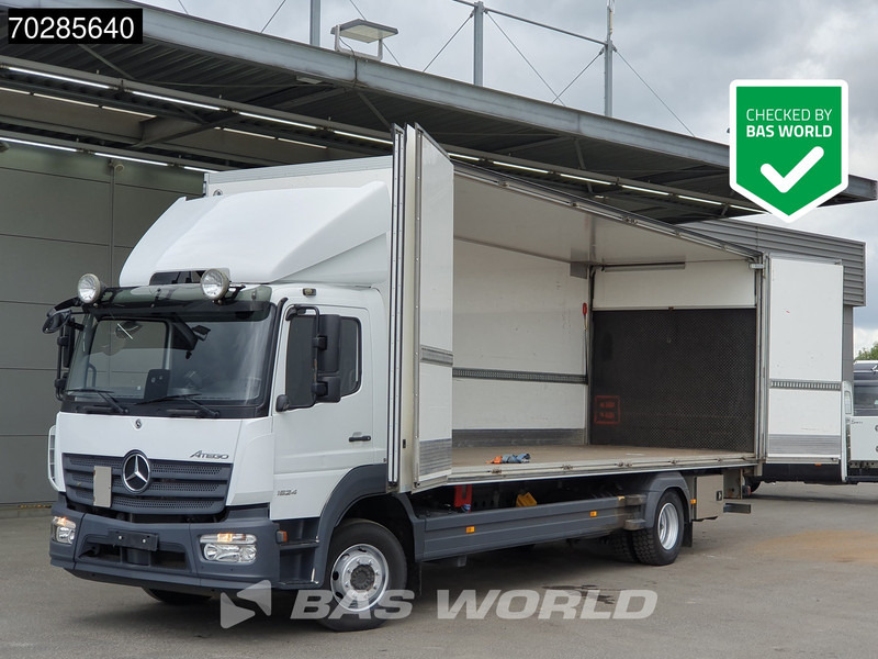 Mercedes-Benz Atego 1524 Atego 4X2 15t 6-Cyllnder Tail Gate Automatic Euro 6 - Dobozos felépítményű teherautó: 1 kép. Mercedes-Benz Atego 1524 Atego 4X2 15t 6-Cyllnder Tail Gate Automatic Euro 6 - Dobozos felépítményű teherautó: 1 kép.