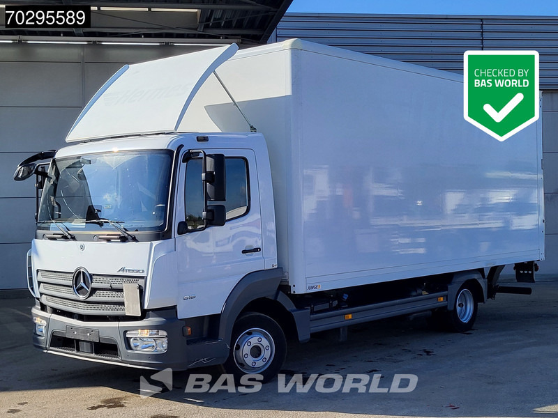 Mercedes-Benz Atego 816 4X2 8tonner 1000kg Ladebordwand Manual Euro 6 - Dobozos felépítményű teherautó: 1 kép. Mercedes-Benz Atego 816 4X2 8tonner 1000kg Ladebordwand Manual Euro 6 - Dobozos felépítményű teherautó: 1 kép.