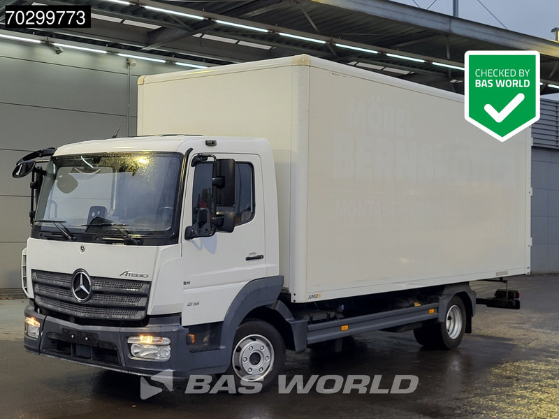 Mercedes-Benz Atego 816 4X2 8tonner Manual Steelsuspension Euro 6 - Dobozos felépítményű teherautó: 1 kép. Mercedes-Benz Atego 816 4X2 8tonner Manual Steelsuspension Euro 6 - Dobozos felépítményű teherautó: 1 kép.