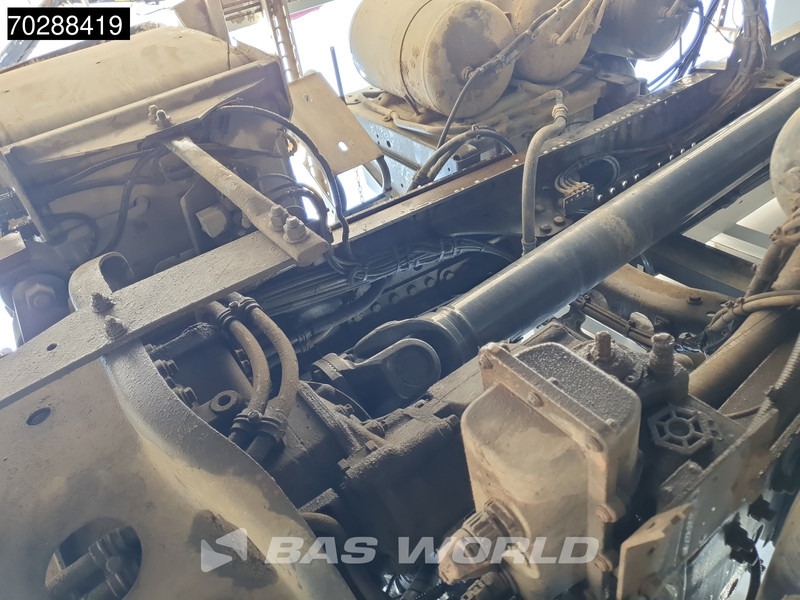 Billenőplatós teherautó, Darus autó Mercedes-Benz Axor 1833 Axor 4X2 HIAB XS B-122 HIDUO Crane Kran Manual Steelsuspension Big-Axle Euro 5: 19 kép.