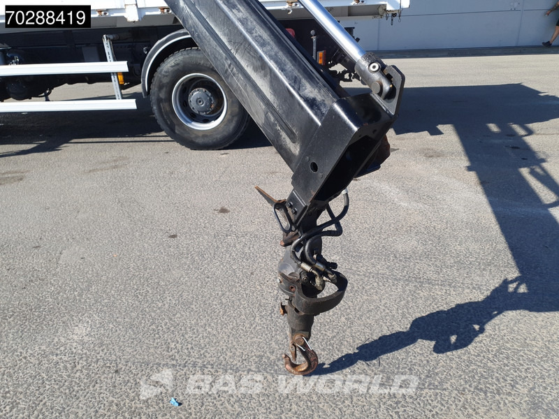 Billenőplatós teherautó, Darus autó Mercedes-Benz Axor 1833 Axor 4X2 HIAB XS B-122 HIDUO Crane Kran Manual Steelsuspension Big-Axle Euro 5: 7 kép.