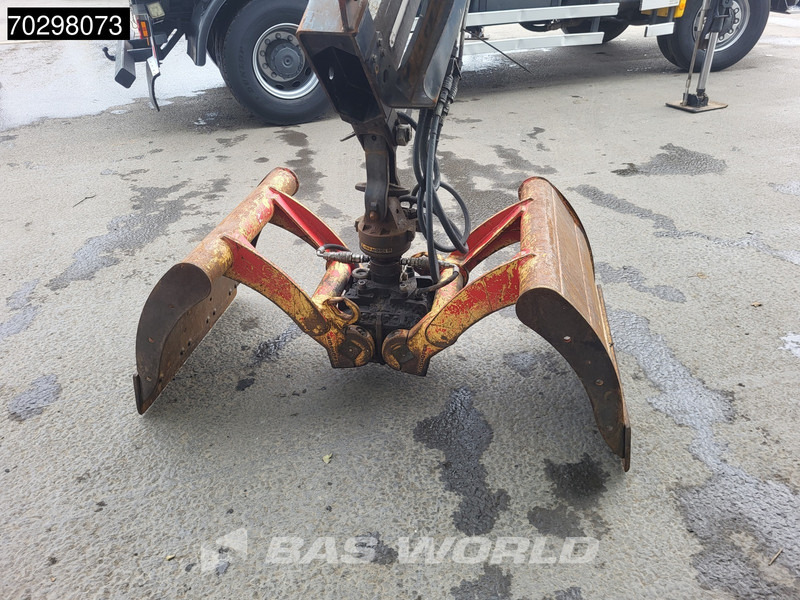 Billenőplatós teherautó, Darus autó Mercedes-Benz Axor 2124 Axor 4X4 8m3 Tipper HIAB 122 B-2 HIDUO Crane Steel suspension Automatic Big-Axle Euro 5: 9 kép.