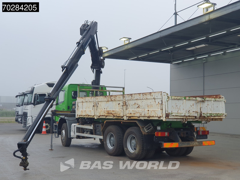 Mercedes-Benz Axor 2633 6X4 HIAB 144 ES-3 Kran Crane Manual Big-Axle Steelsuspension Euro 4 - Billenőplatós teherautó, Darus autó: 2 kép. Mercedes-Benz Axor 2633 6X4 HIAB 144 ES-3 Kran Crane Manual Big-Axle Steelsuspension Euro 4 - Billenőplatós teherautó, Darus autó: 2 kép.